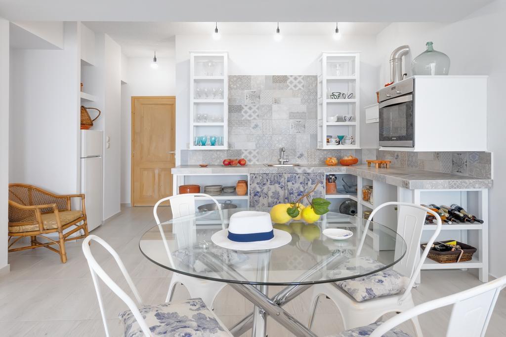 Sea Views At Villa Anemomylos With Heated Pool, Ping Pong And Tennis Agia Pelagia  Bilik gambar