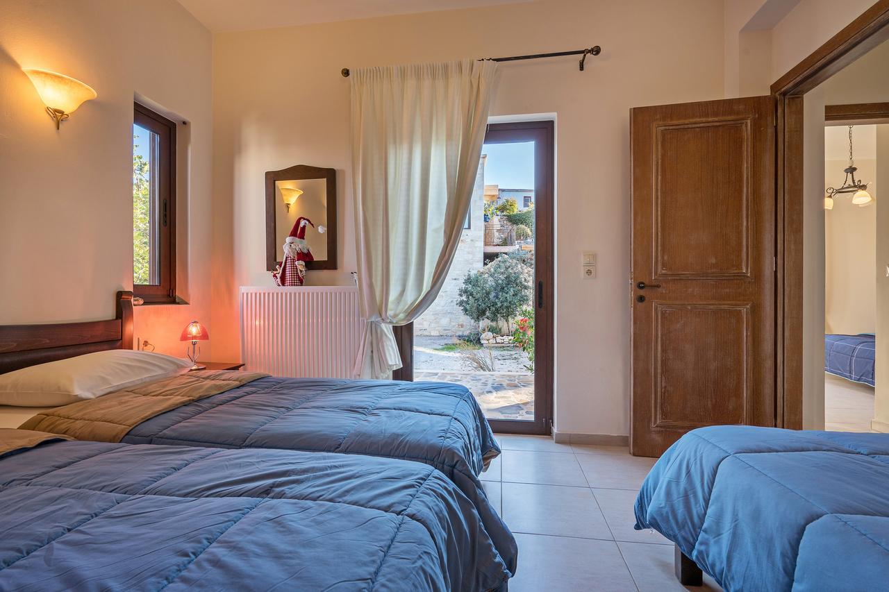 Sea Views At Villa Anemomylos With Heated Pool, Ping Pong And Tennis Agia Pelagia  Luaran gambar