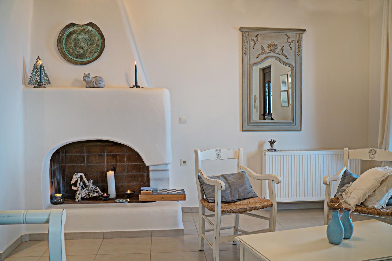 Sea Views At Villa Anemomylos With Heated Pool, Ping Pong And Tennis Agia Pelagia  Luaran gambar