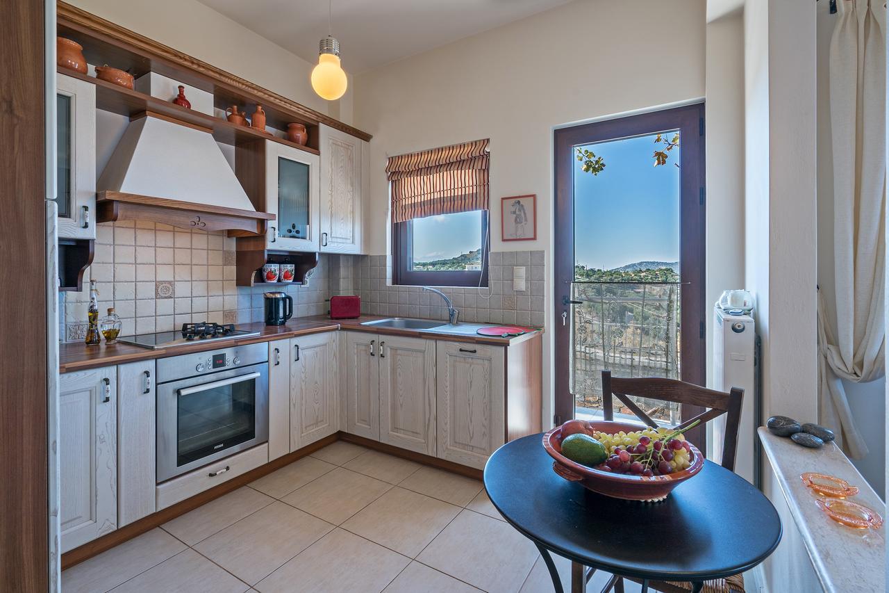 Sea Views At Villa Anemomylos With Heated Pool, Ping Pong And Tennis Agia Pelagia  Luaran gambar